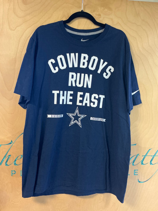 Nike T-Shirt - Blue - XL