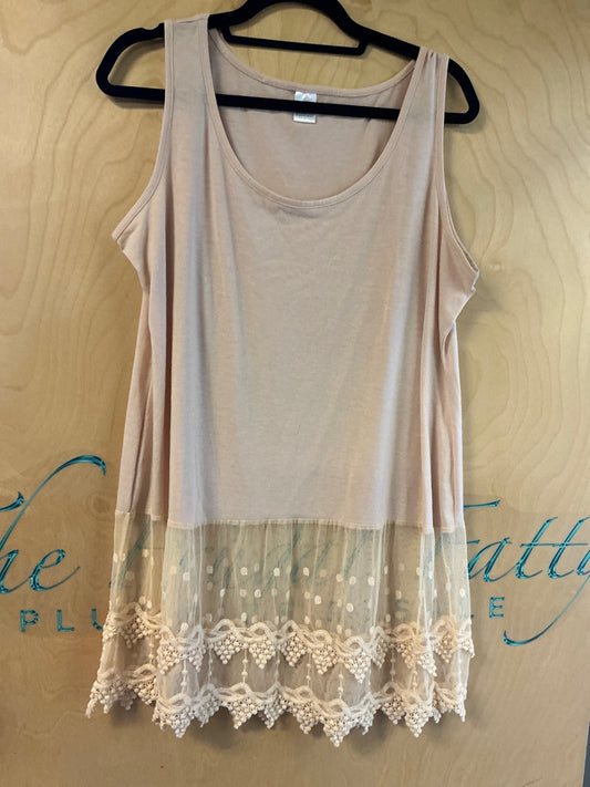 Tank Top - Peach - XXL