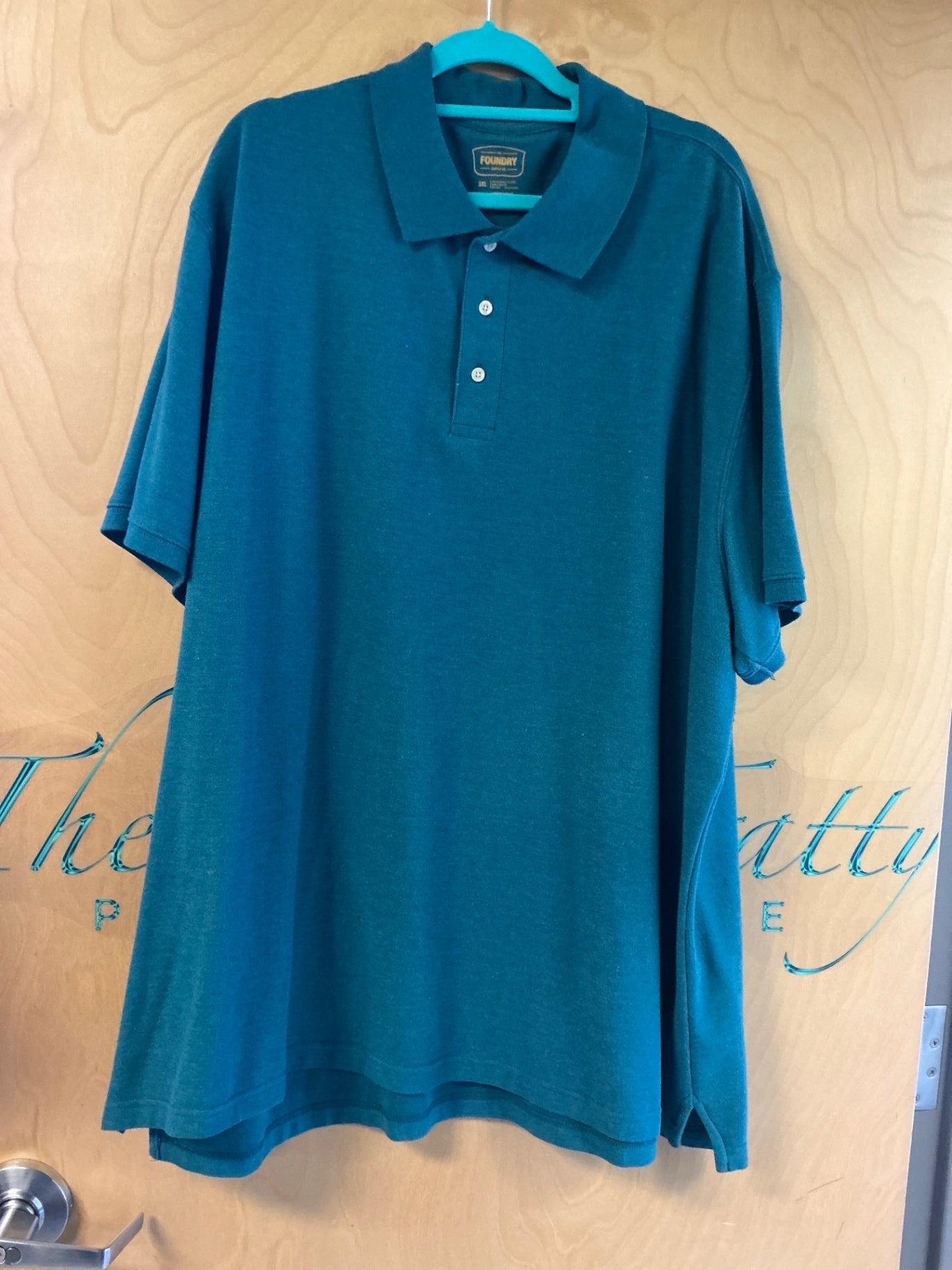 Foundry Polo Shirt - Teal - 3XL