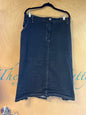 Gold Flava Denim Skirt - Black - 36