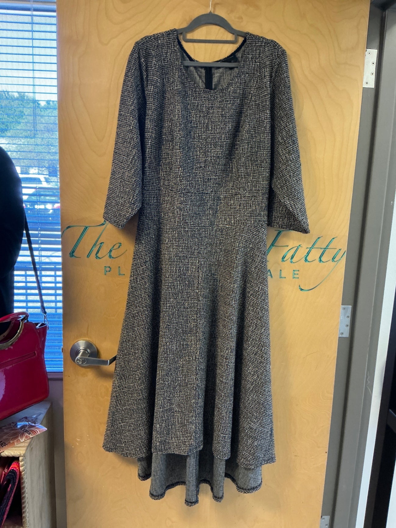 Lane Bryant Dress - Multicolor (Black, White, Brown) - 26