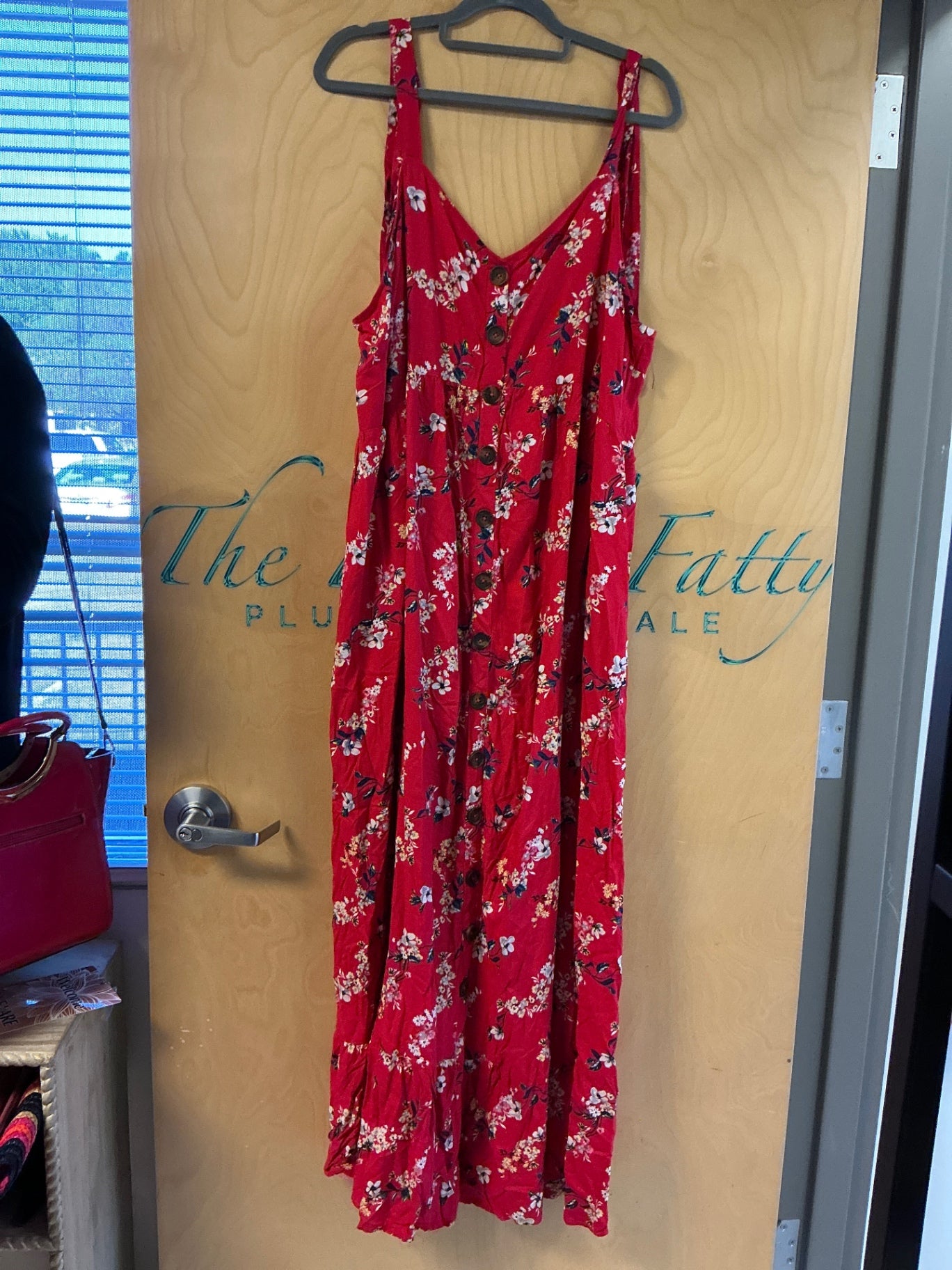 Isabel Dress - Red - XXL