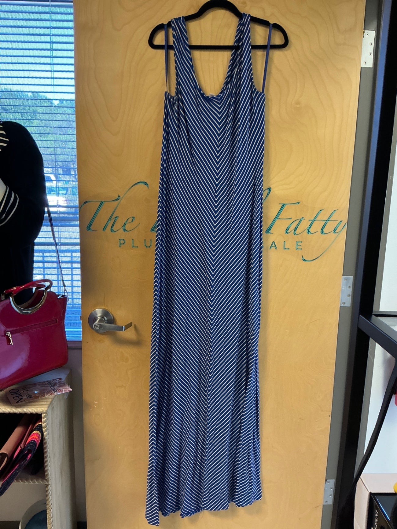 Merona Dress - Blue and White - XXL