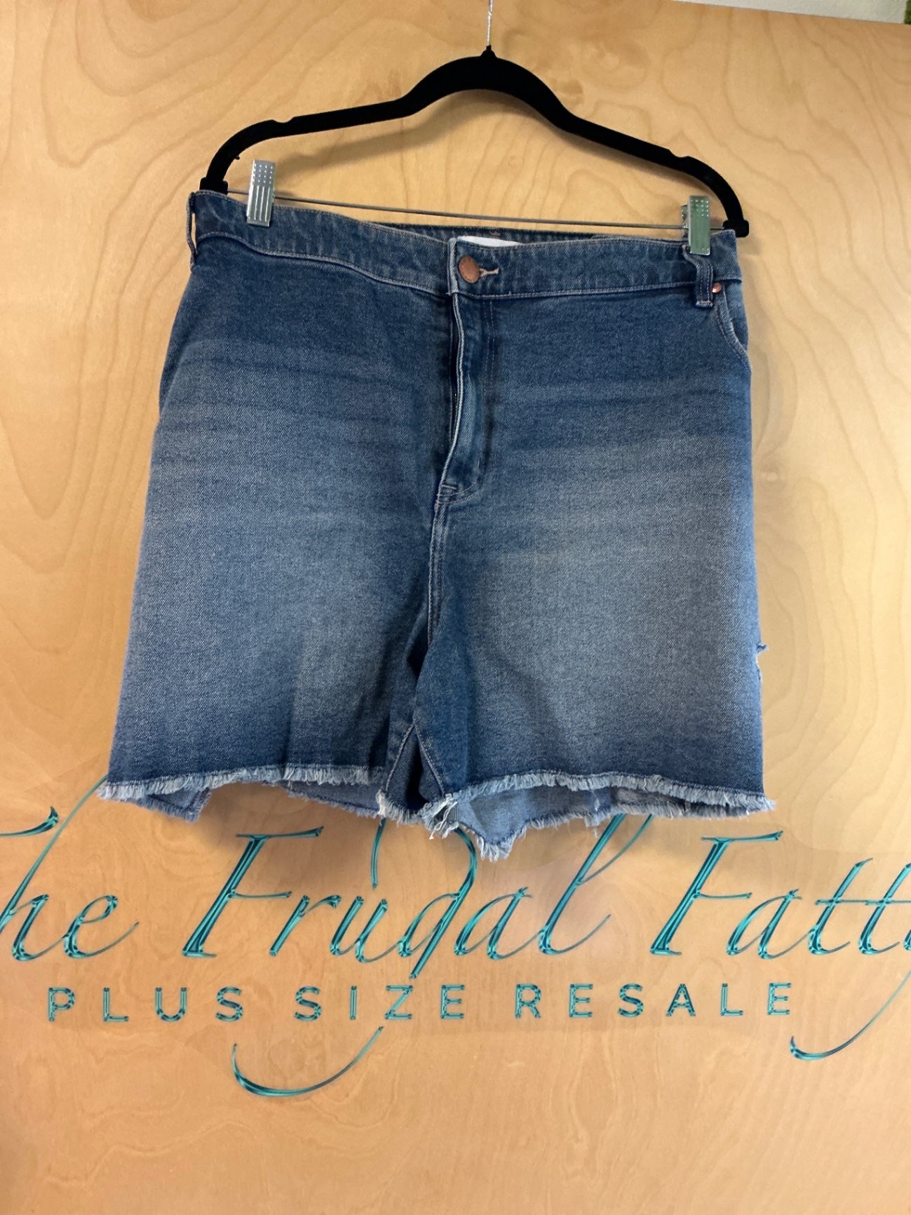 Lane Bryant Denim Shorts - Blue - 28