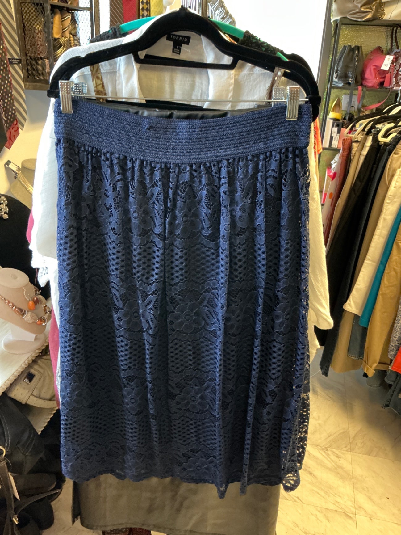 Metrowear Skirt - Navy Blue - XL