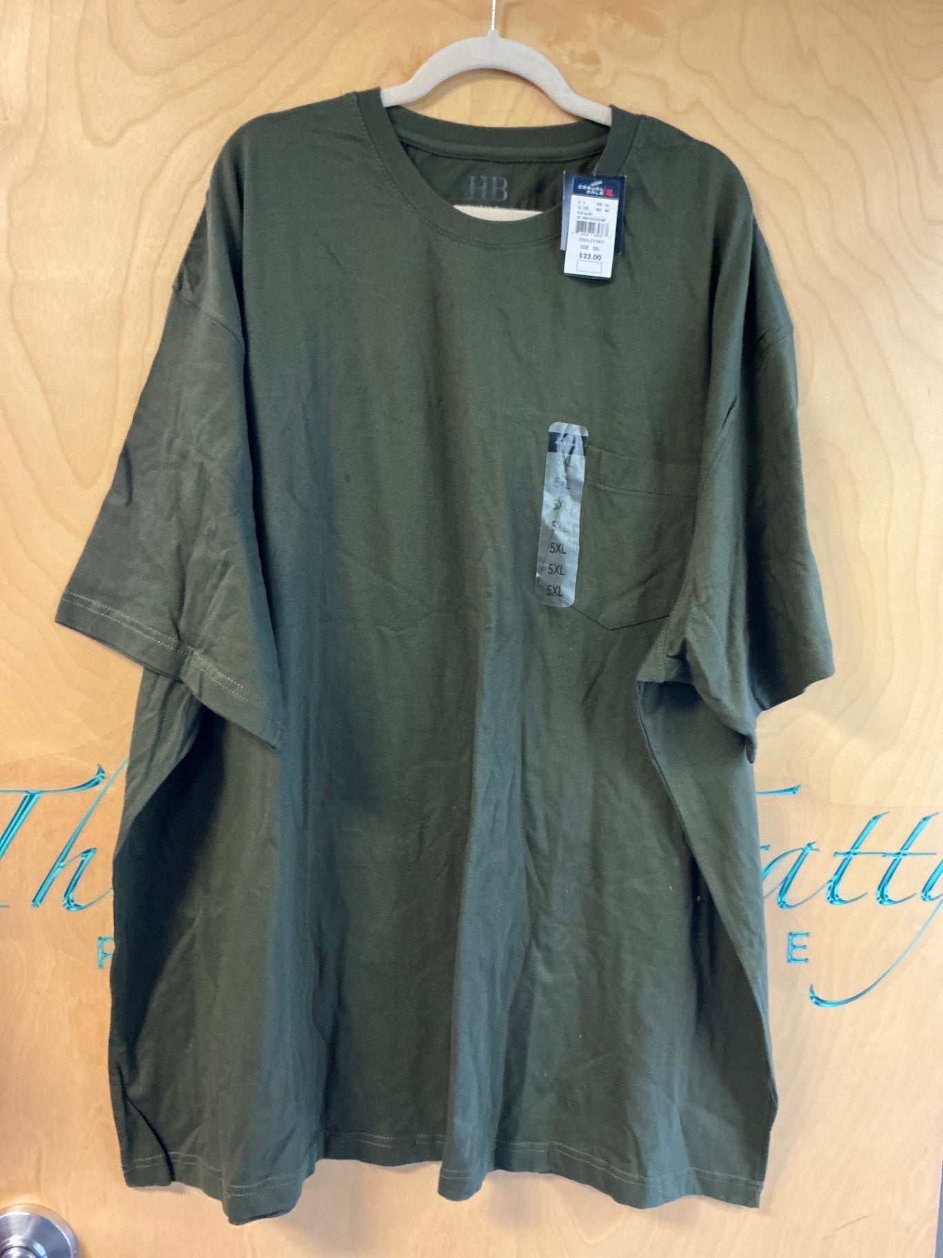 Harbor Bay T-Shirt - Olive green - 5XL