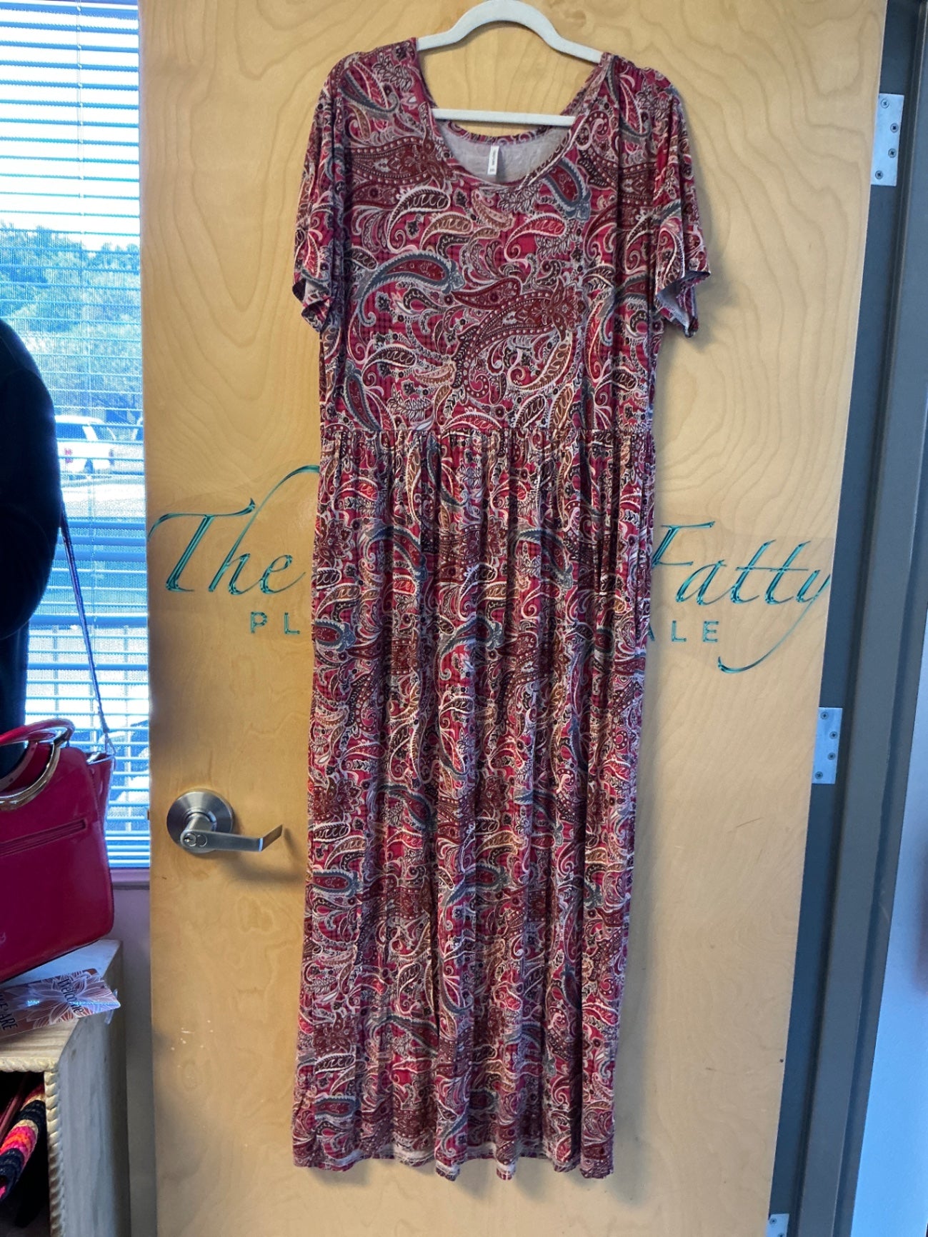Longyuan Dress - Red Multicolor - 2XL