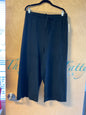 Terra & Sky Lounge Capris - Black - 5X 32/34
