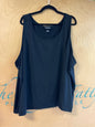 Maggie Barnes Sleeveless Top - Black - 5X 32/34