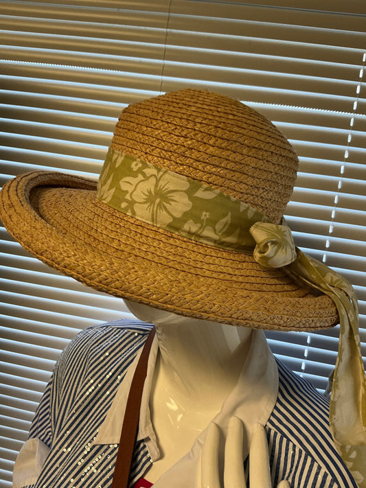 Kate Lord Straw Sun Hat - Beige - M/L