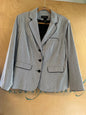 LANE BRYANT Blazer - Black with pinstripes - 14
