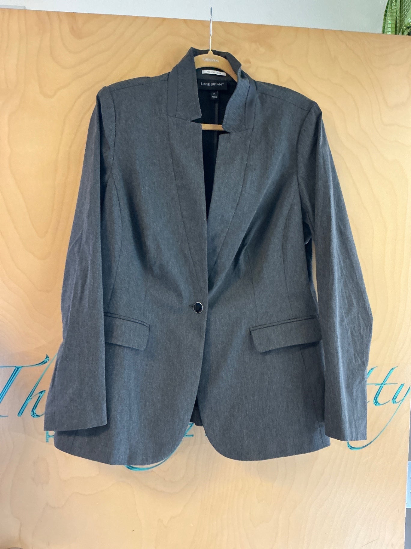 Lane Bryant Blazer - Gray - 14