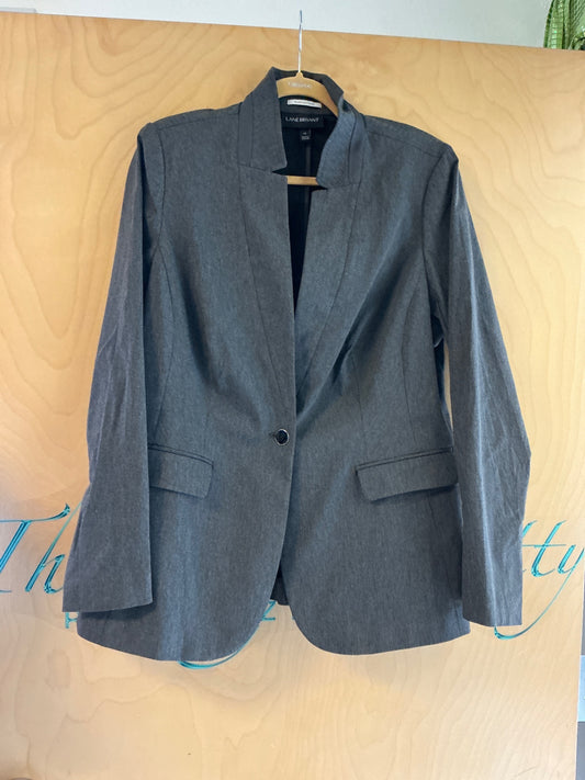 Lane Bryant Blazer - Gray - 14