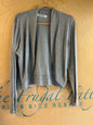 MUXXN Cropped Cardigan - Gray - XL