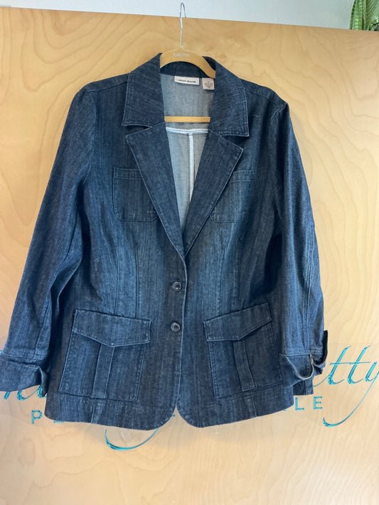 DKNY Jeans Denim Blazer - Dark blue - 16