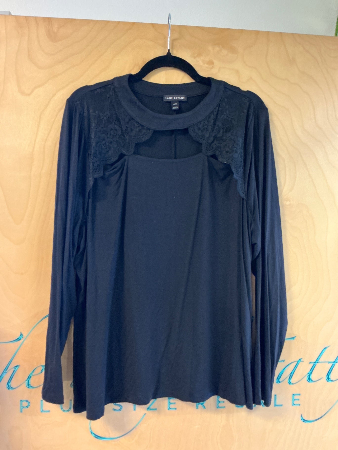 Lane Bryant Blouse - Black - 14/16