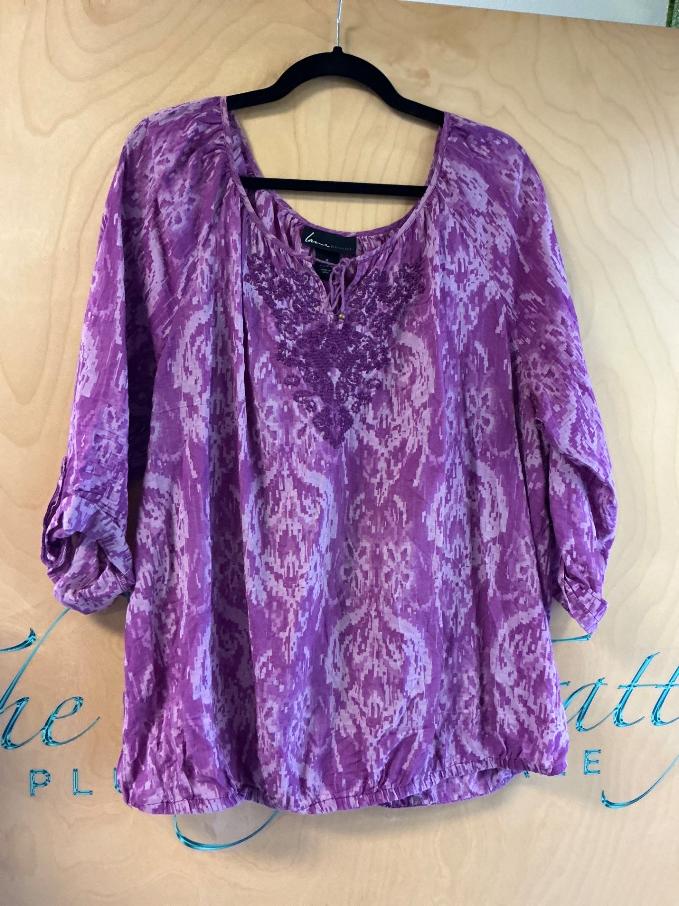Lane Bryant Blouse - Purple - 16