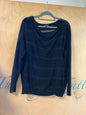 6TH & LANE Knit Sweater - Black - 14/16