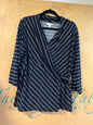 Charter Club Blouse - Black and white - 0X