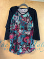 LuLaRoe Long Sleeve T-Shirt - Multicolor - 3XL NWOT