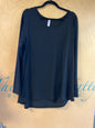 LuLaRoe Long Sleeve T-Shirt - Black - 2XL NWOT