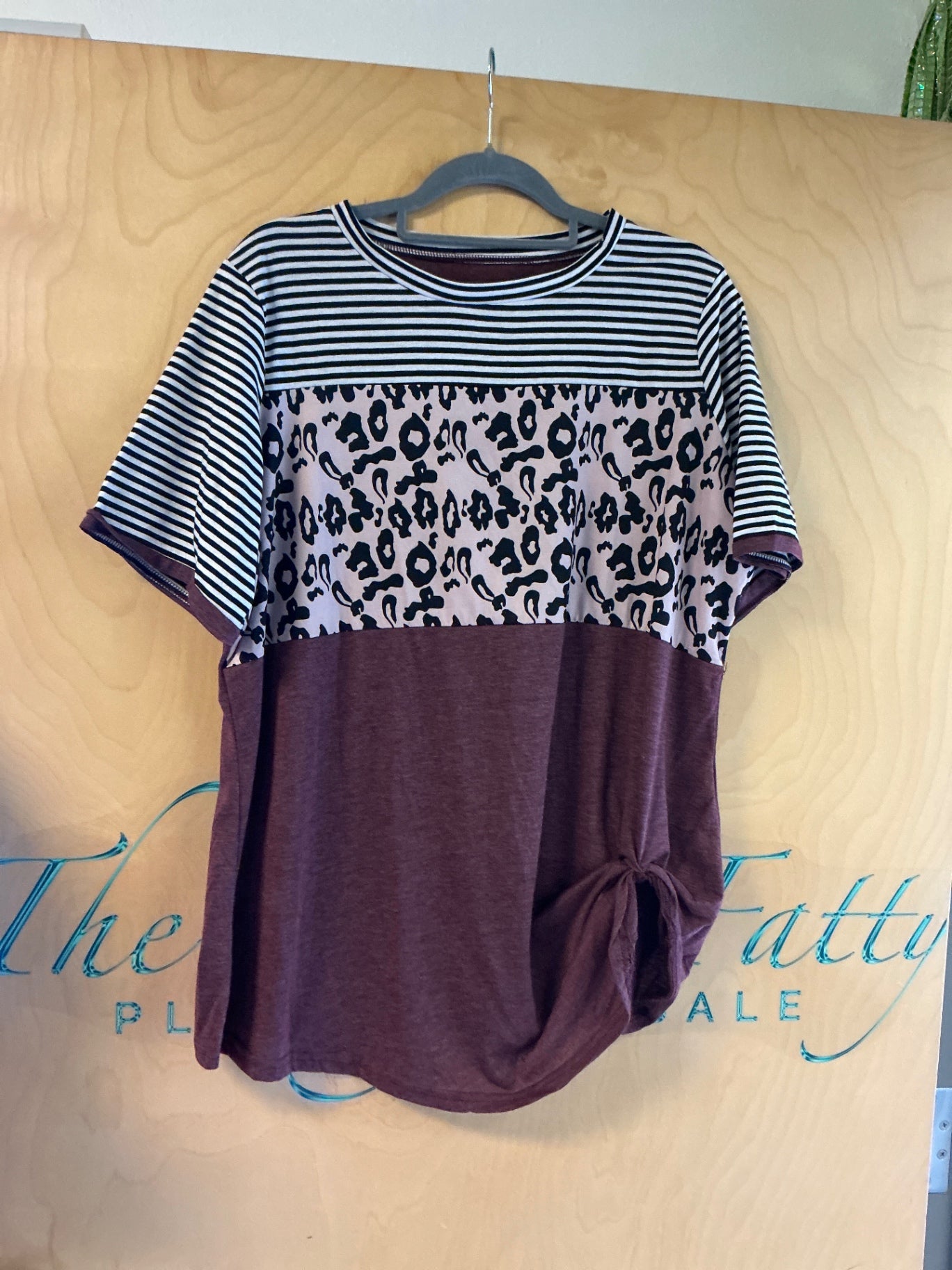 T-Shirt - Burgundy - 2XL