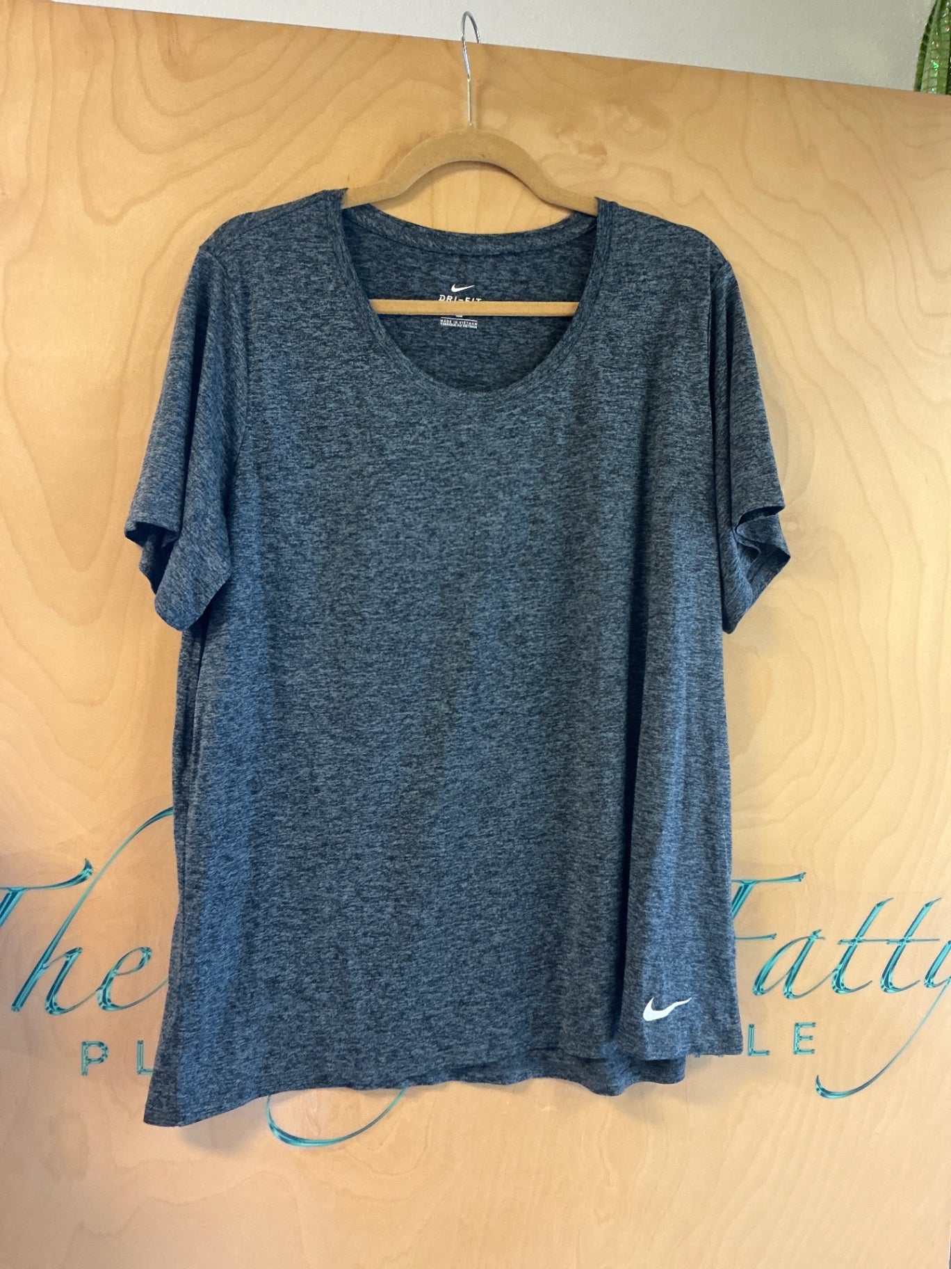 Nike Dri-Fit Tee - Gray - 1X
