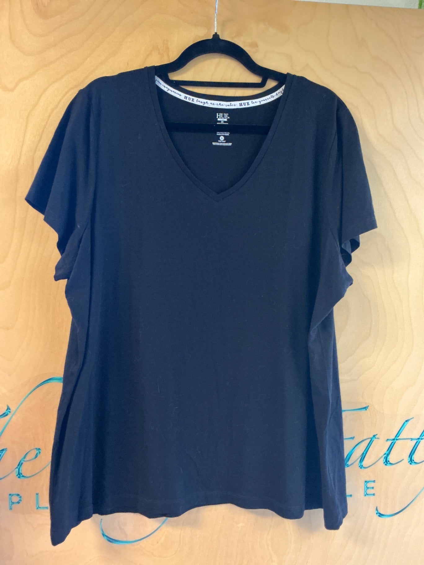 HUE T-Shirt - Black - 2X