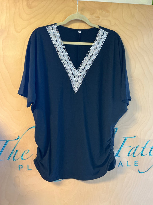Blouse - Black - XL