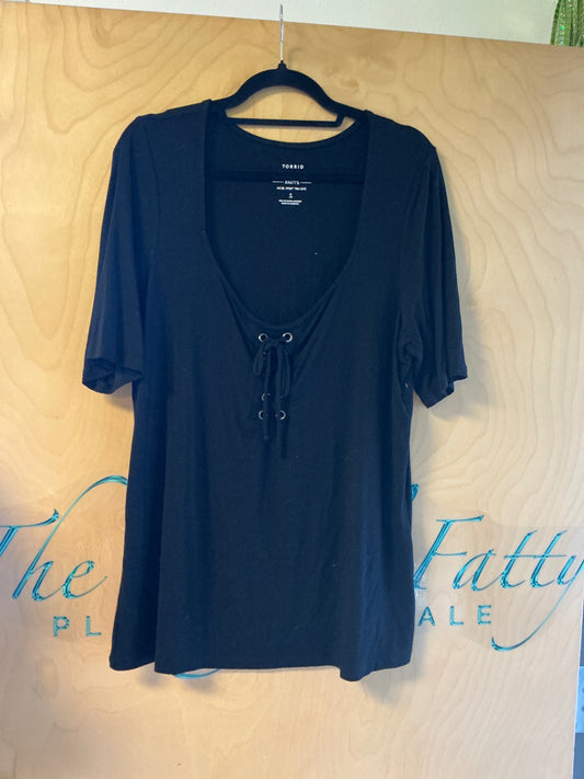 TORRID Blouse - Black - 1
