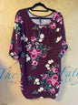 Johnny Tunic Top - Burgundy - XXL