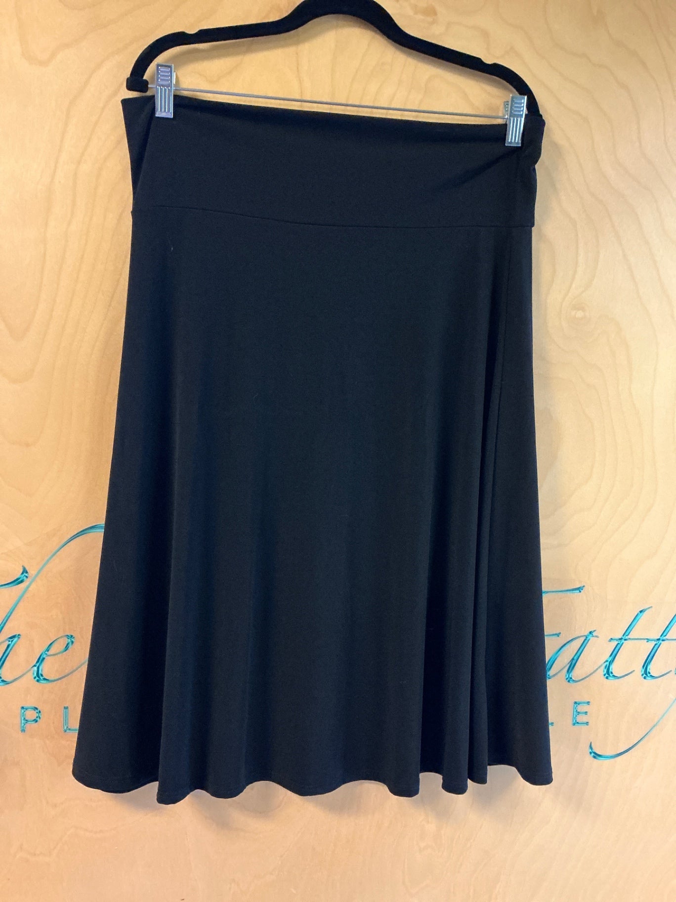 LuLaRoe Skirt - Black - 2X NWOT