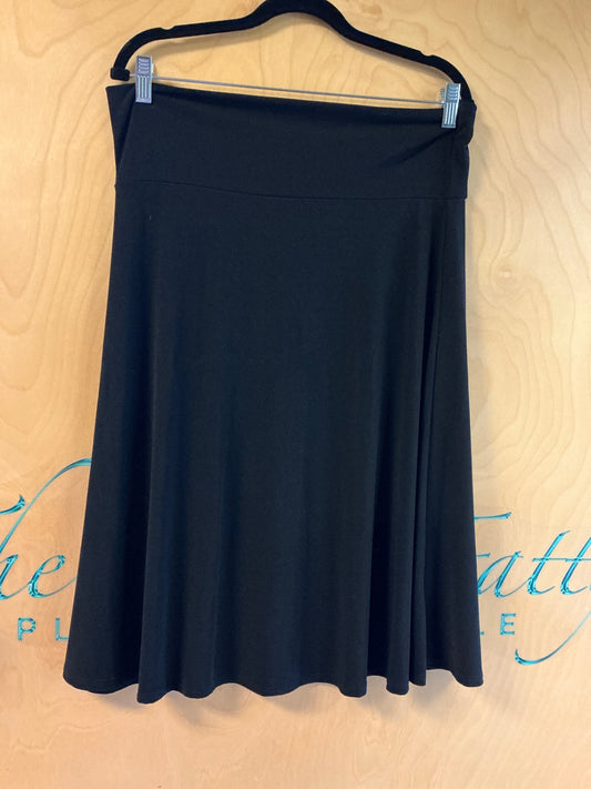 LuLaRoe Skirt - Black - 2X NWOT