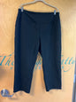 Lands' End Athletic Capri - Black - 1X