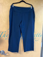 Lands' End Athletic Capri - Blue - XL