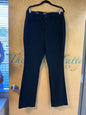 NYDJ Billie Mini Boot Jeans - Black - 14