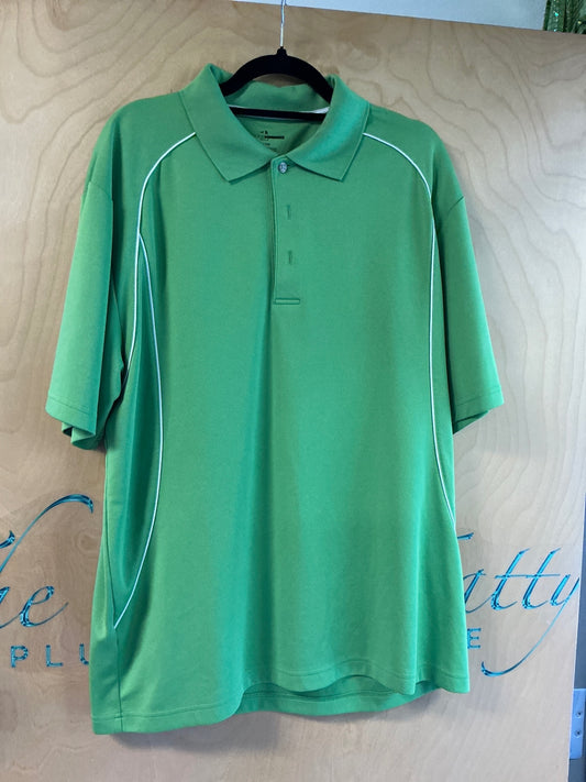 Grand Slam Polo Shirt - Green - XL