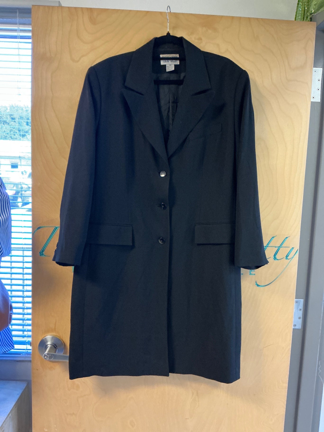 Focus 2000 by Charles Bluech Long Blazer - Black - 18W