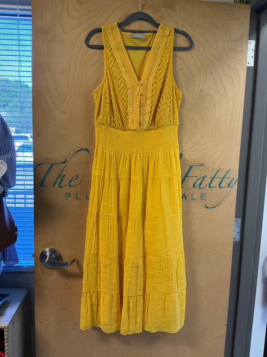 J Gee Dress - Yellow - XL
