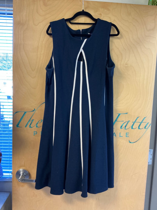 Danny and nicole Sleeveless - Navy Blue - 18W