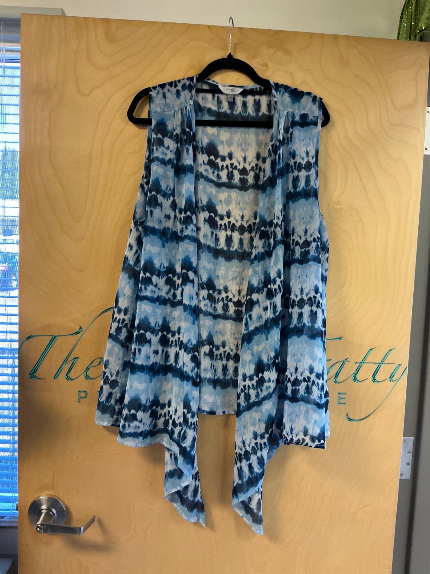 Terra & Sky Cover-Up - Blue and white - 1X