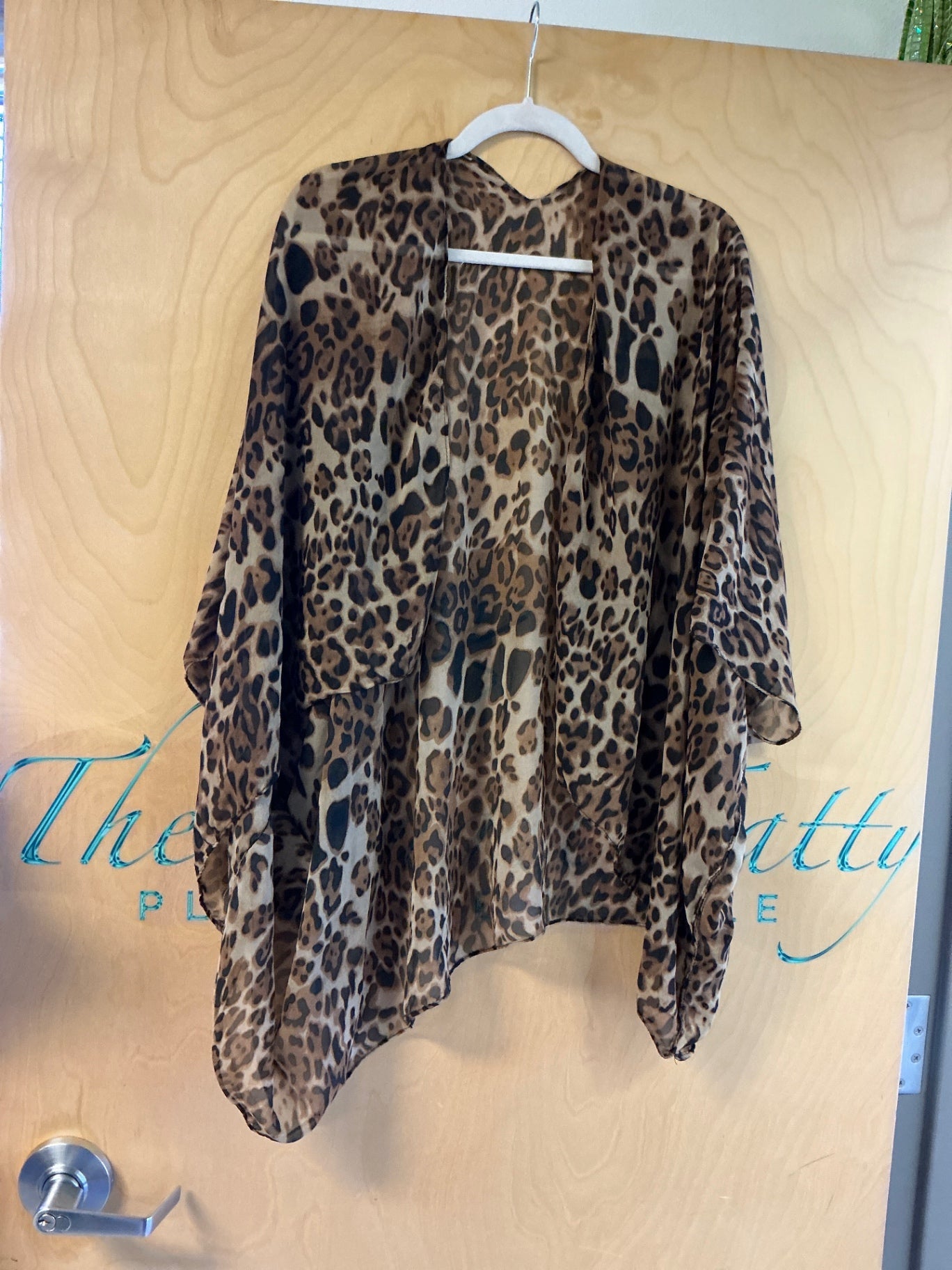 Poncho - Brown and black - O/S