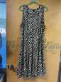 Forever Woman Dress - Zebra Print - 2X-3X