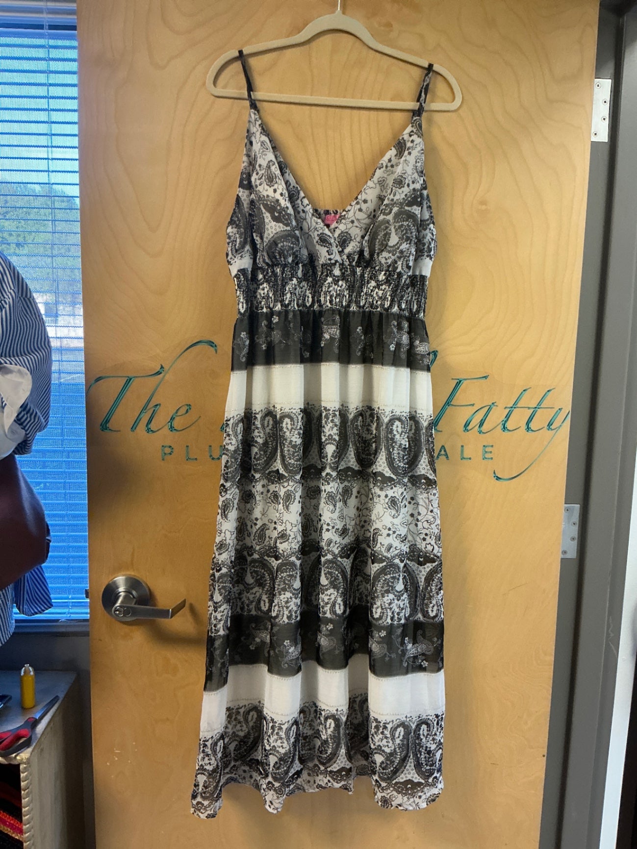 She’s Cool Dress - Black and White - 3X