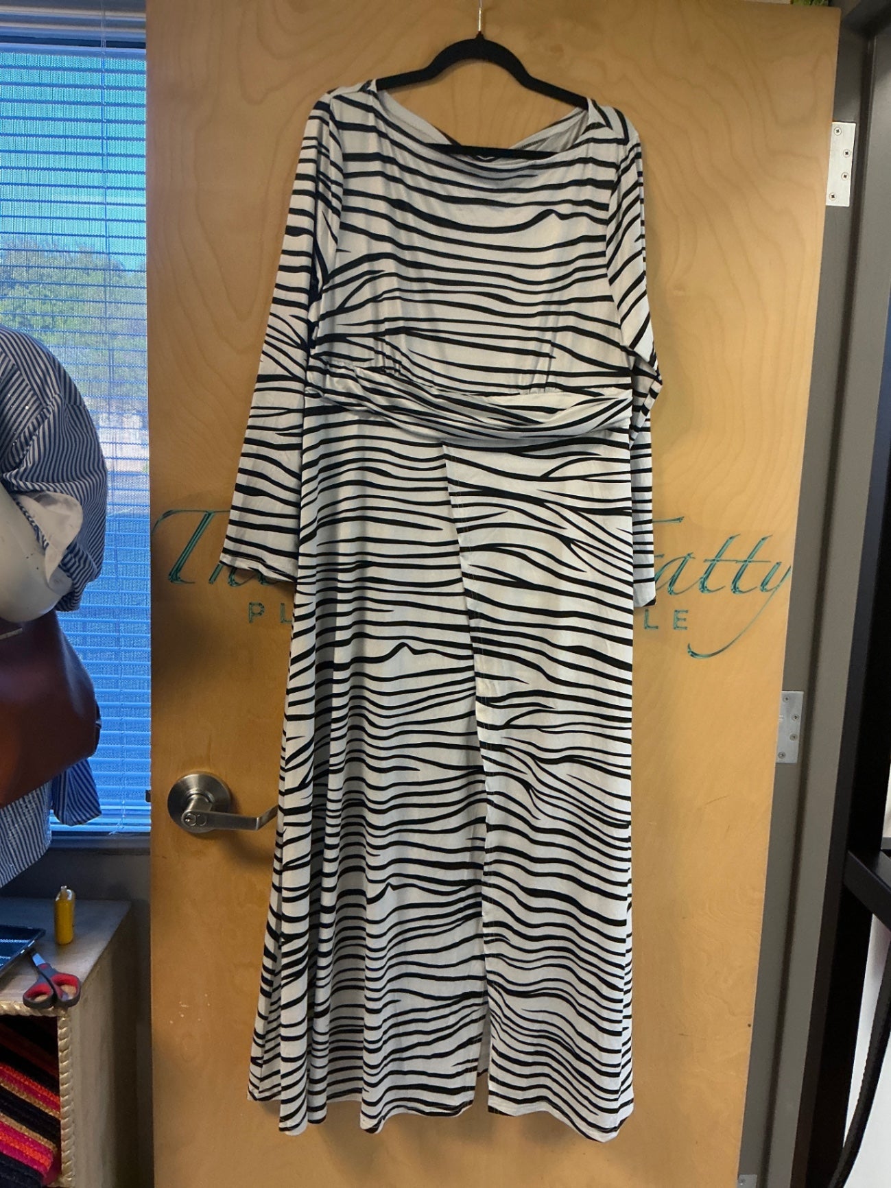 Dress - Zebra Print - 2X-3X