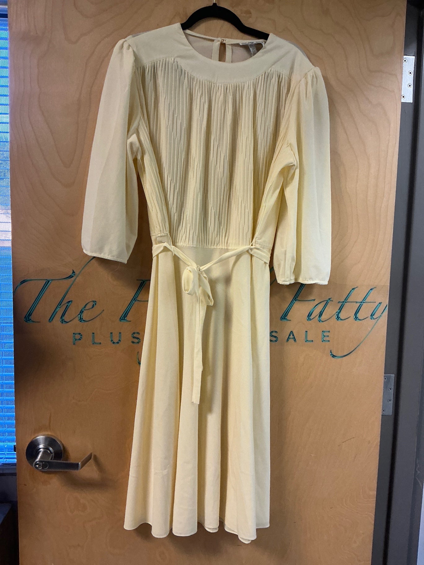 Sally Lou Dress - Yellow - 1X-2X