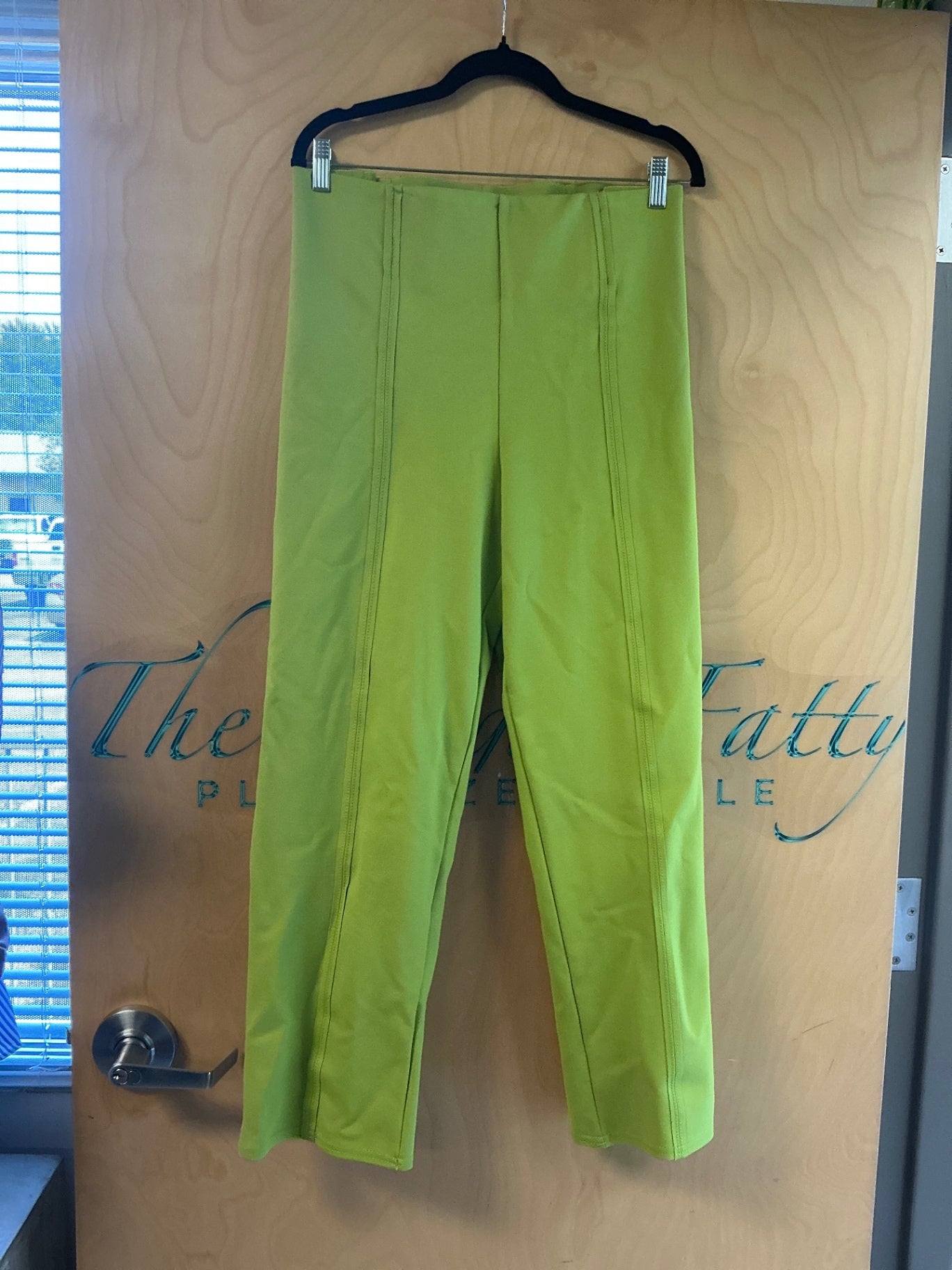 Investments Pants - Lime Green - 3X NWT