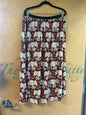 Monoprix Femme Skirt - Red and white - 1X-3X