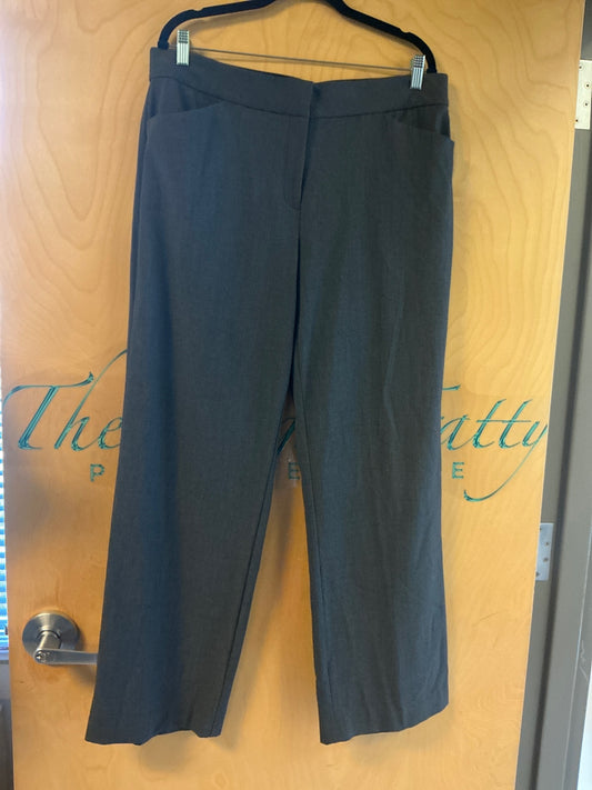 Dana Buchman Dress Pants - Dark Gray - 16