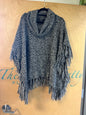 VERVE Poncho - Multicolor (Black, White, Gray) - XL